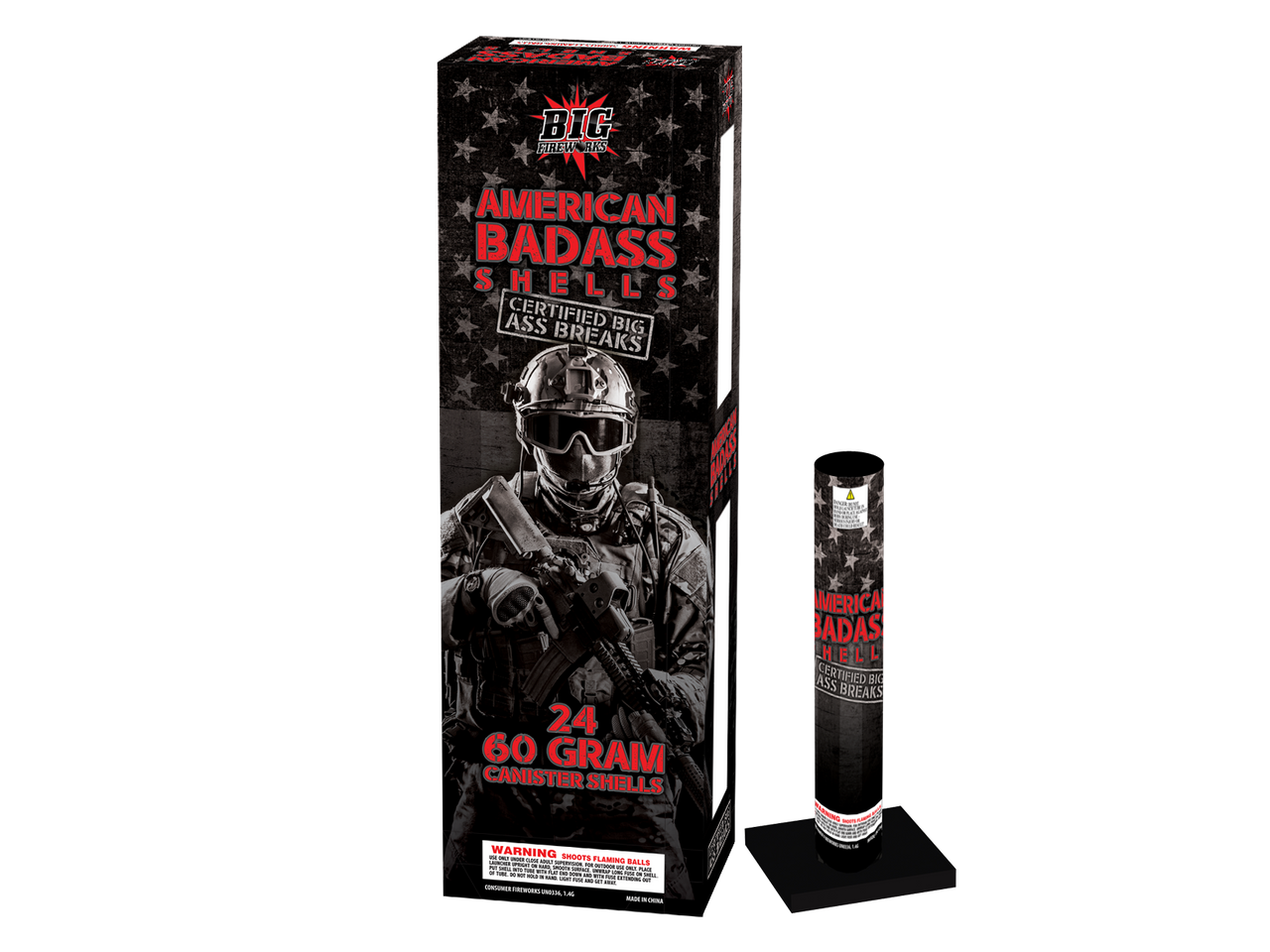 6”American Badass Shells